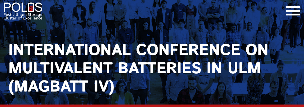 International conference on multivalent batteries in Ulm MagBatt IV