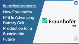 Business Insights Fraunhofer FFB