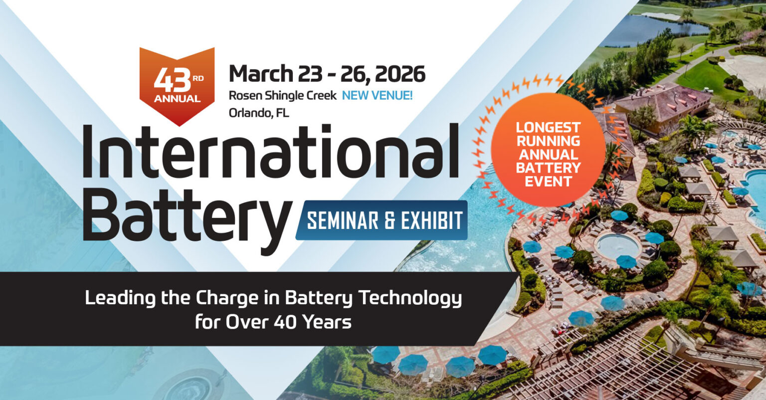 International Battery Seminar & Exhibit 2026 - Battery-Tech Network