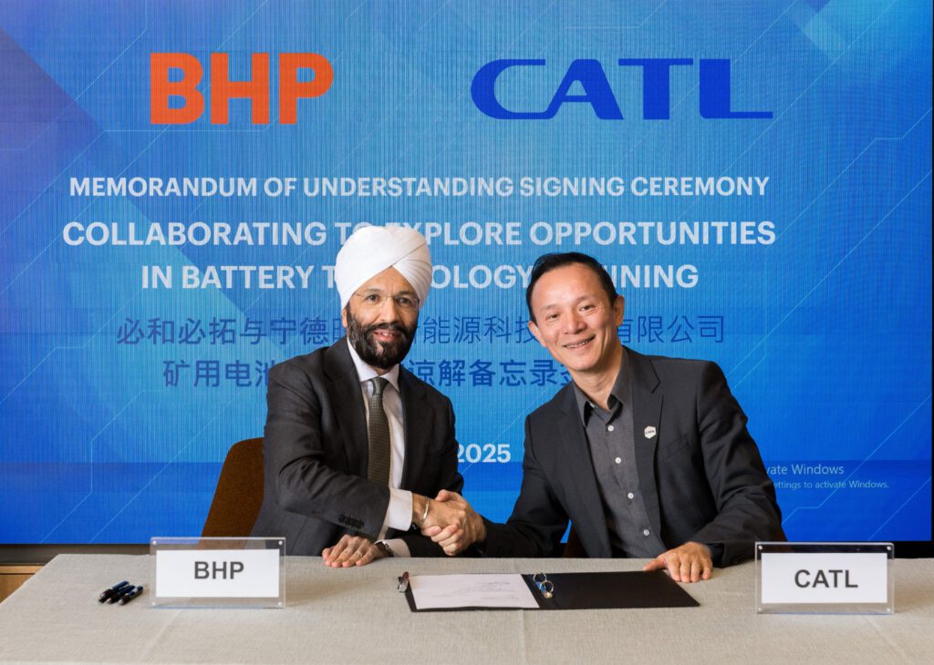 CATL and BHP Partner to Electrify Mining with Battery Tech