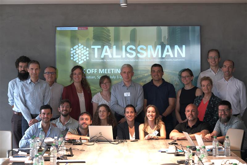 CIDETEC Hosts TALISSMAN Kickoff to Advance Li–S Battery
