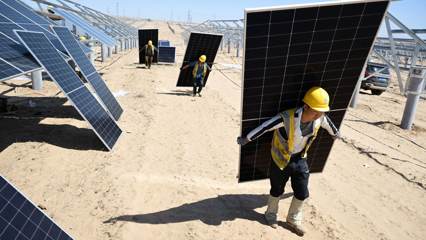 China's Annual Renewable Buildout Surpasses Entire US Capacity