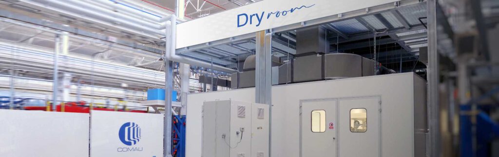 Comau Opens Dry Room Lab in Italy for Next-Gen Batteries