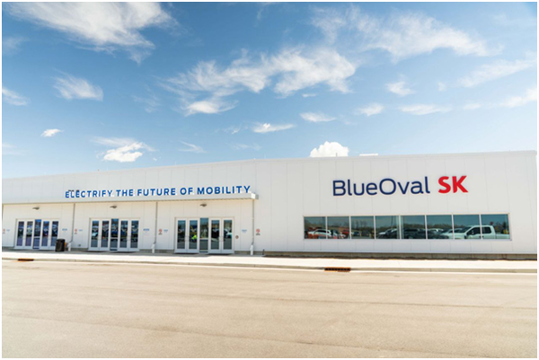 BlueOval SK Starts EV Battery Production at Kentucky Plant