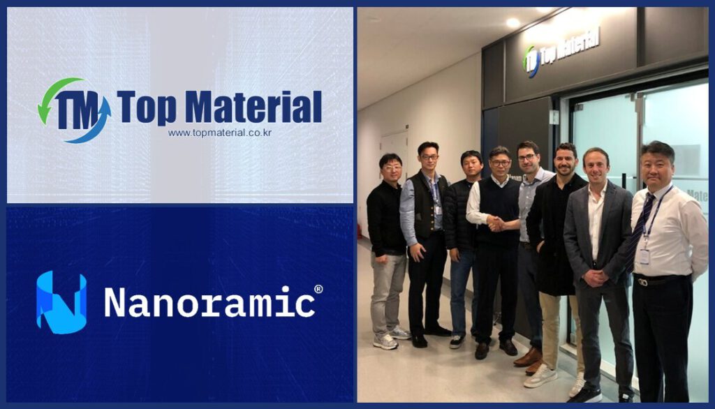 Nanoramic, Top Material Set Up Korean Battery Plant