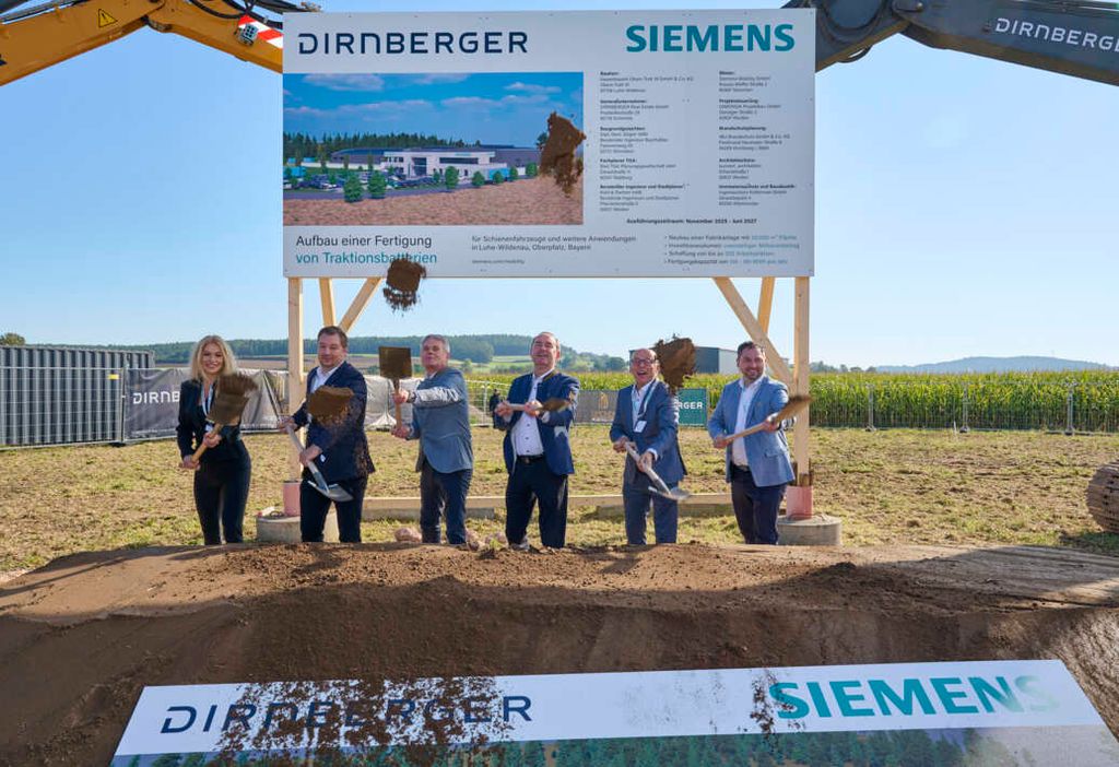Siemens Mobility Breaks Ground on Bavaria Battery Plant