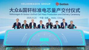 Gotion Begins Delivering Unified Battery Cells to Volkswagen