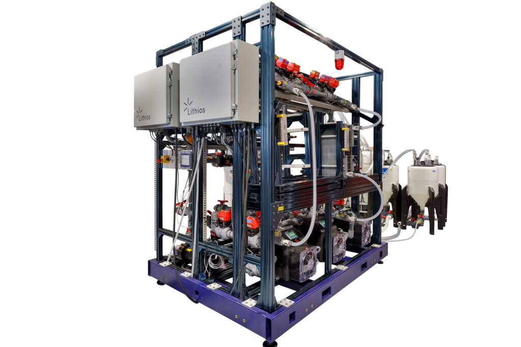 Lithios to Scale Electrochemical Lithium Extraction in US