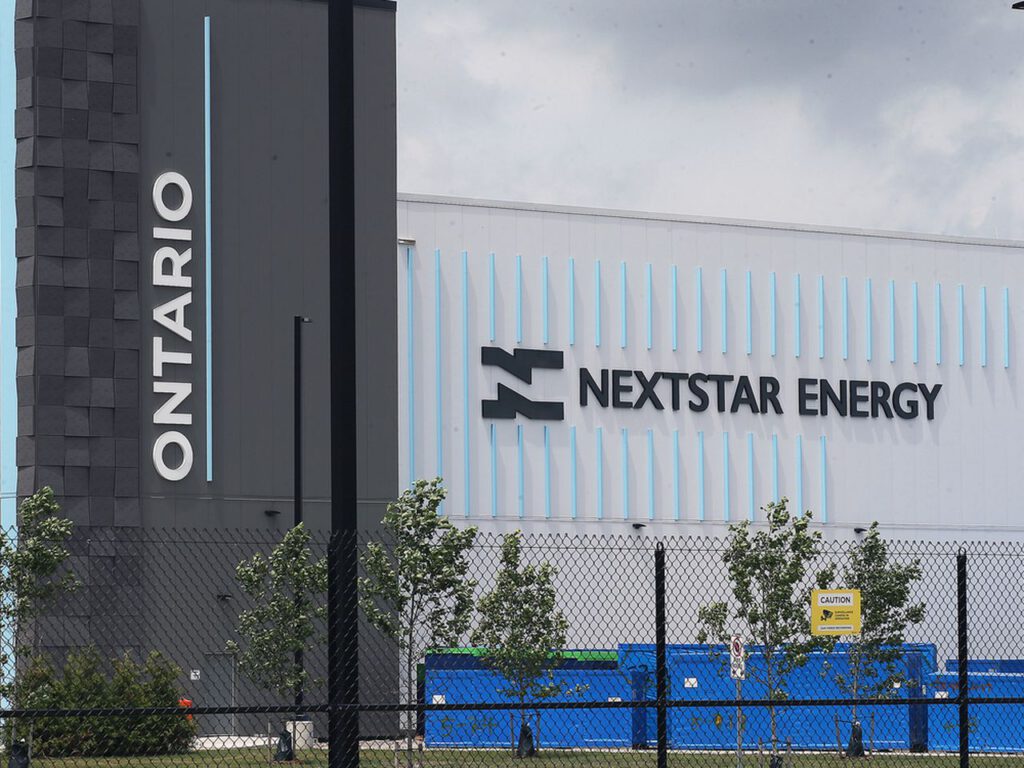 NextStar Energy to Start Windsor ESS Gigafactory Production