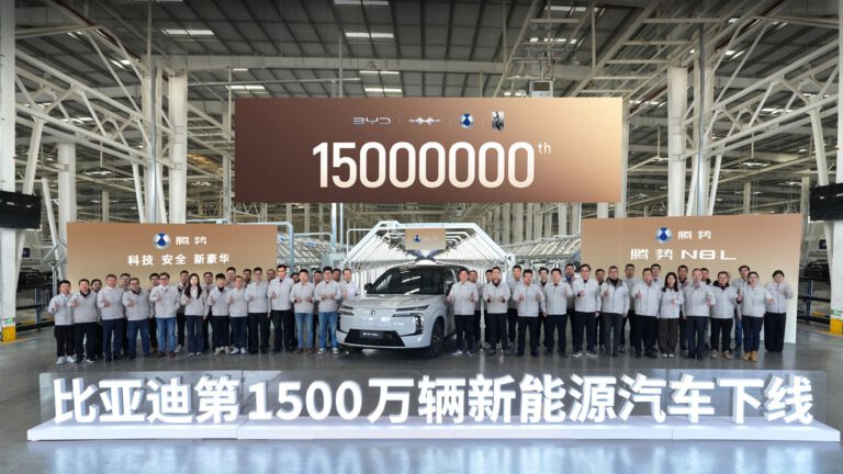 BYD Hits 15 Millionth NEV Milestone with Denza N8L SUV