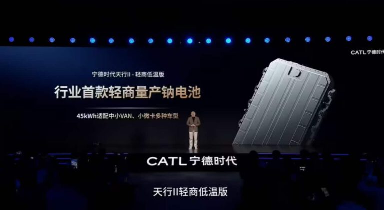 CATL Debuts Sodium-Ion Pack for Light Commercial Vehicles