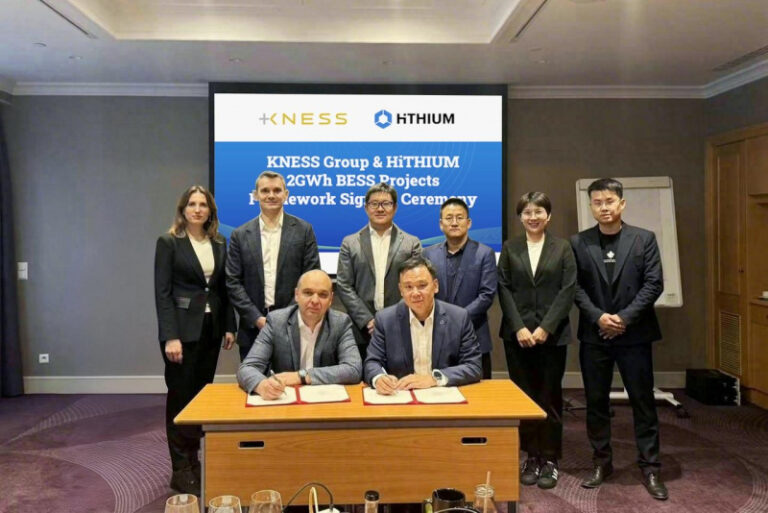 Hithium and KNESS to Deploy 2 GWh Storage in Ukraine
