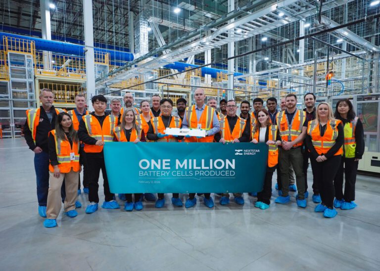 NextStar Energy Plant Produces One Millionth Battery Cell