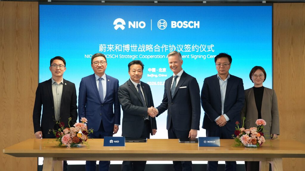 Nio and Bosch Forge EV Tech Partnership in Germany