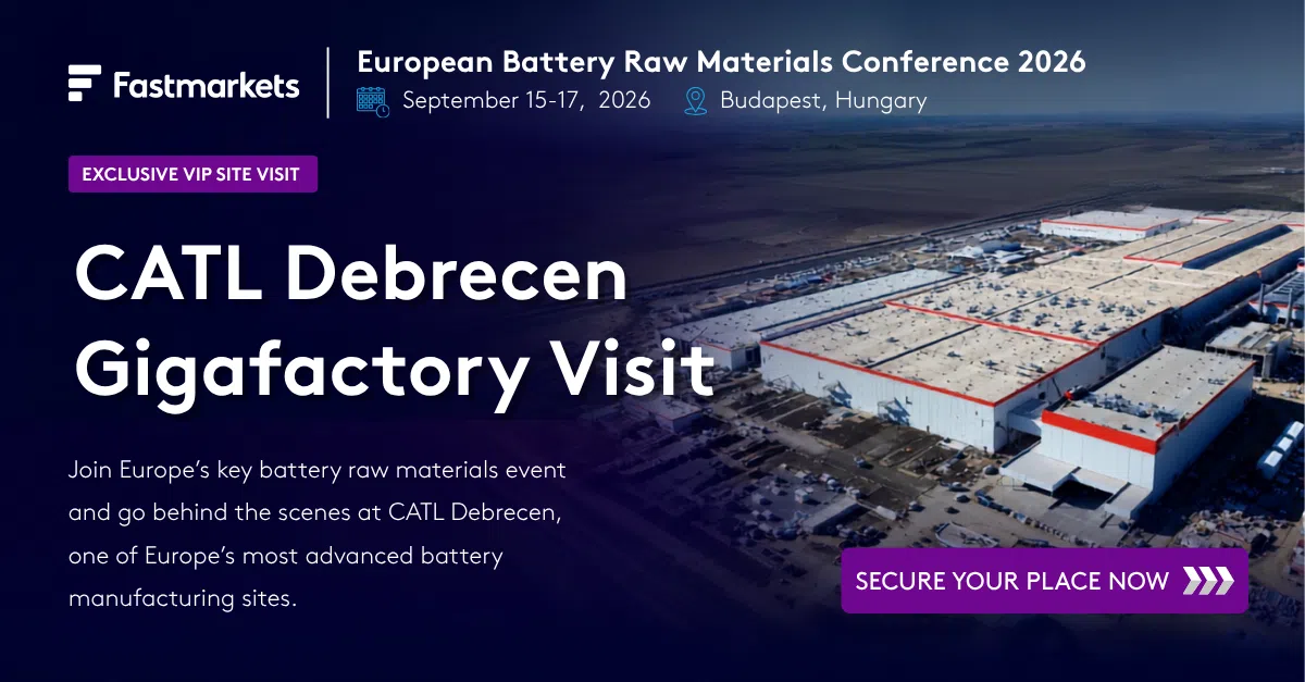 Fastmarkets European Battery Raw Materials Conference 2026