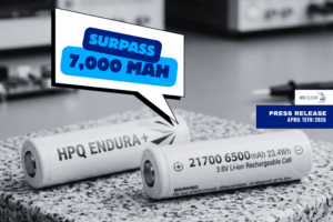 HPQ Silicon’s GEN4 Anode Powers 21700 Cells to 7,030 mAh