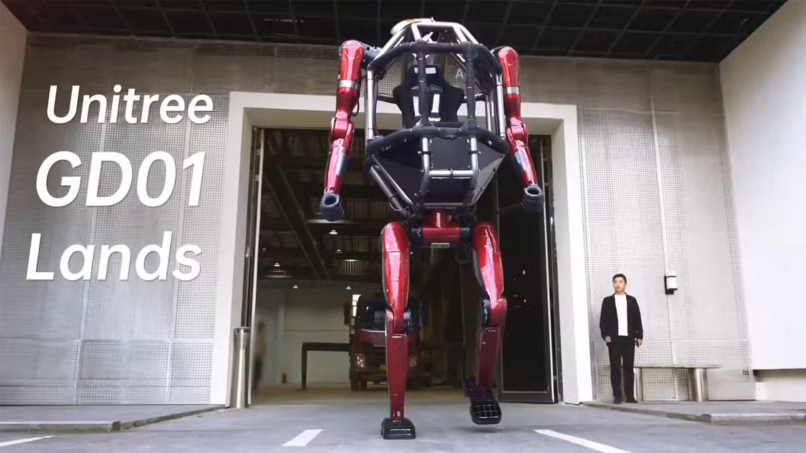 Unitree's GD01 Debuts as First Mass-Produced Manned Mecha