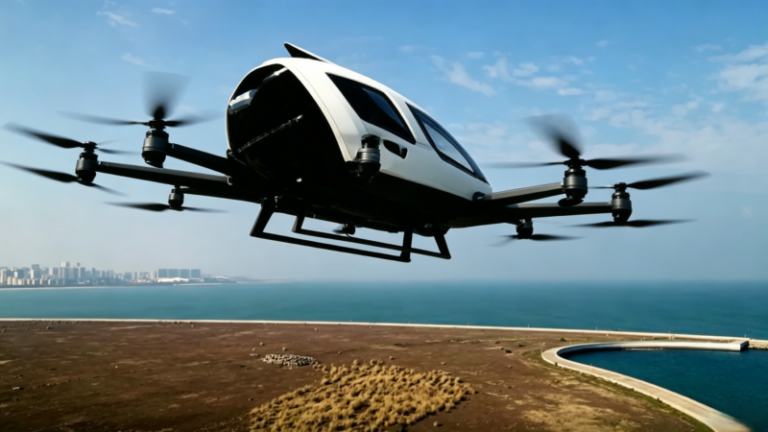 China's eVTOL Sector Gears Up with Solid-State Batteries