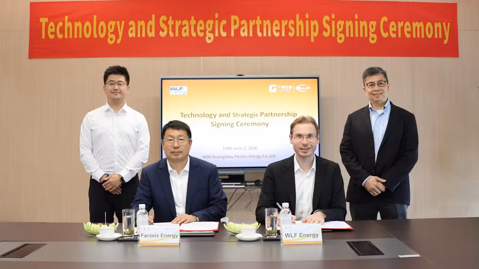 Farasis and WLF Energy to Develop Next-Gen Storage Solutions