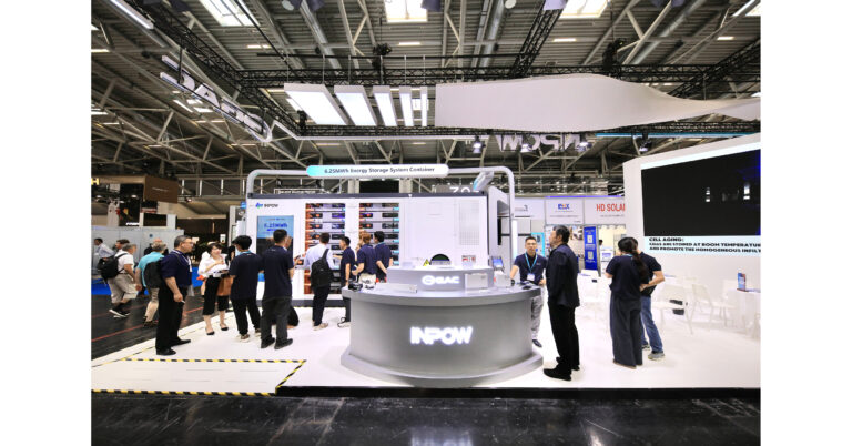 INPOW Battery Debuts 587Ah Semi-Solid Cell, 6.25MWh System