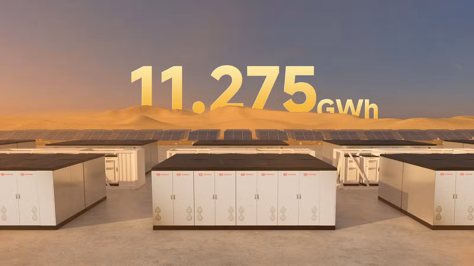 BYD Signs 11.3 GWh Storage Deal for Abu Dhabi Solar Project