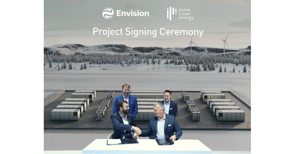 Envision Energy Partners to Launch 310 MWh BESS in UK