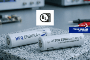 HPQ Silicon’s ENDURA+ Gen4 Cell Earns UL 1642 Certification