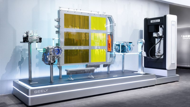 Geely Develops 1,000V EV Architecture for Faster Charging