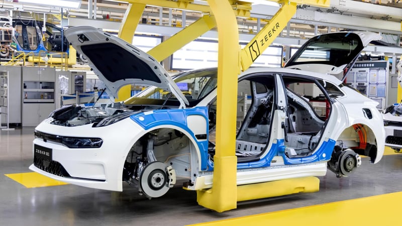 Geely to Build Premium Models at Volvo Plants in 2028