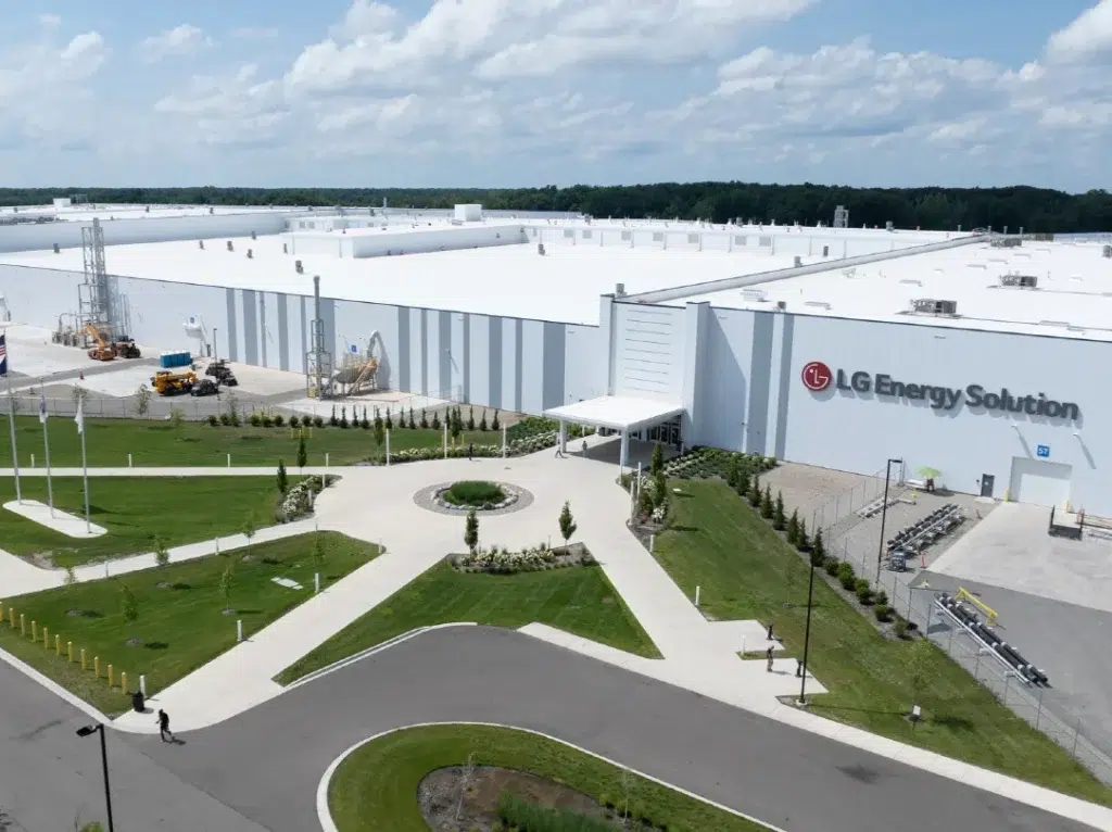 LG Energy Solution Starts Battery Production in Lansing