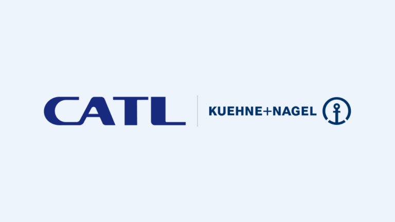 CATL and Kuehne+Nagel logos