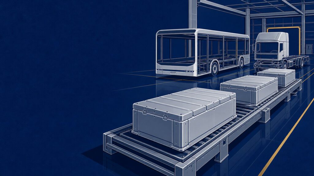 Illustration: Accelera by Cummins Plans Battery Production in Spain