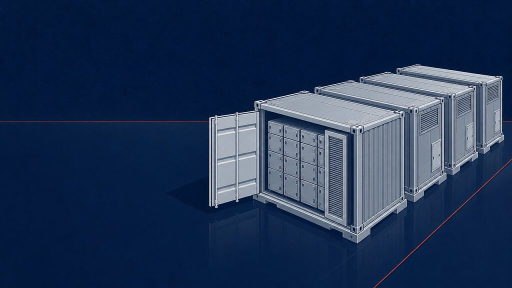 Illustration: Cummins to Supply Battery Storage for a U.S. Data Center