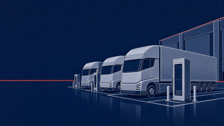 Illustration: Global Electric Truck Sales Reach 158,000 in H1 2026
