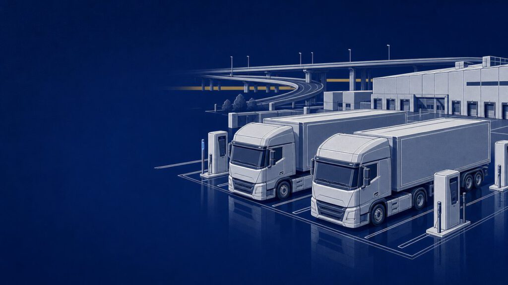 Illustration: Europe's Electric Truck Charging Demand May Reach 200 TWh