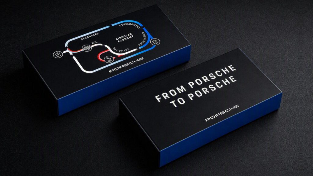 Porsche Produces Battery Cells From Recycled Raw Materials
