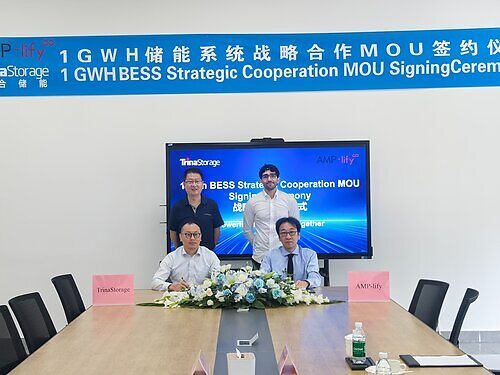 Trina Storage and AMP-lify Sign 1 GWh Japan Battery Deal