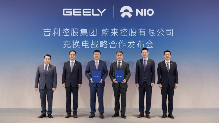Nio — Geely to Take 30% Stake in Nio Power in Asset Deal
