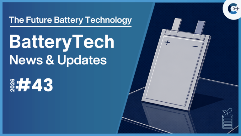 BatteryTech News & Updates 2026 #43 — weekly battery industry digest