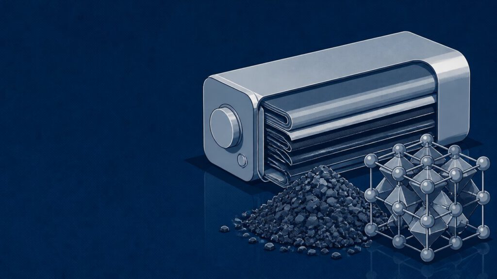 Illustration: BAM Finds Lithium Isotope Fingerprint for Battery Aging