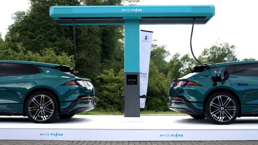 BYD — BYD Plans 3,000 European Flash Chargers by 2027