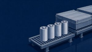 Illustration: Nio Targets Limited Cylindrical Cell Output by Year-End