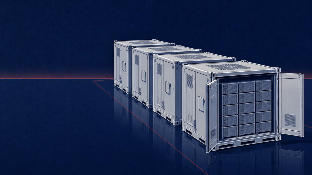 Illustration: NOMAD Power Solutions Advances Transportable Battery Storage Project