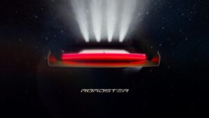 Tesla — Tesla Shows Roadster With SpaceX Cold-Gas Thrusters