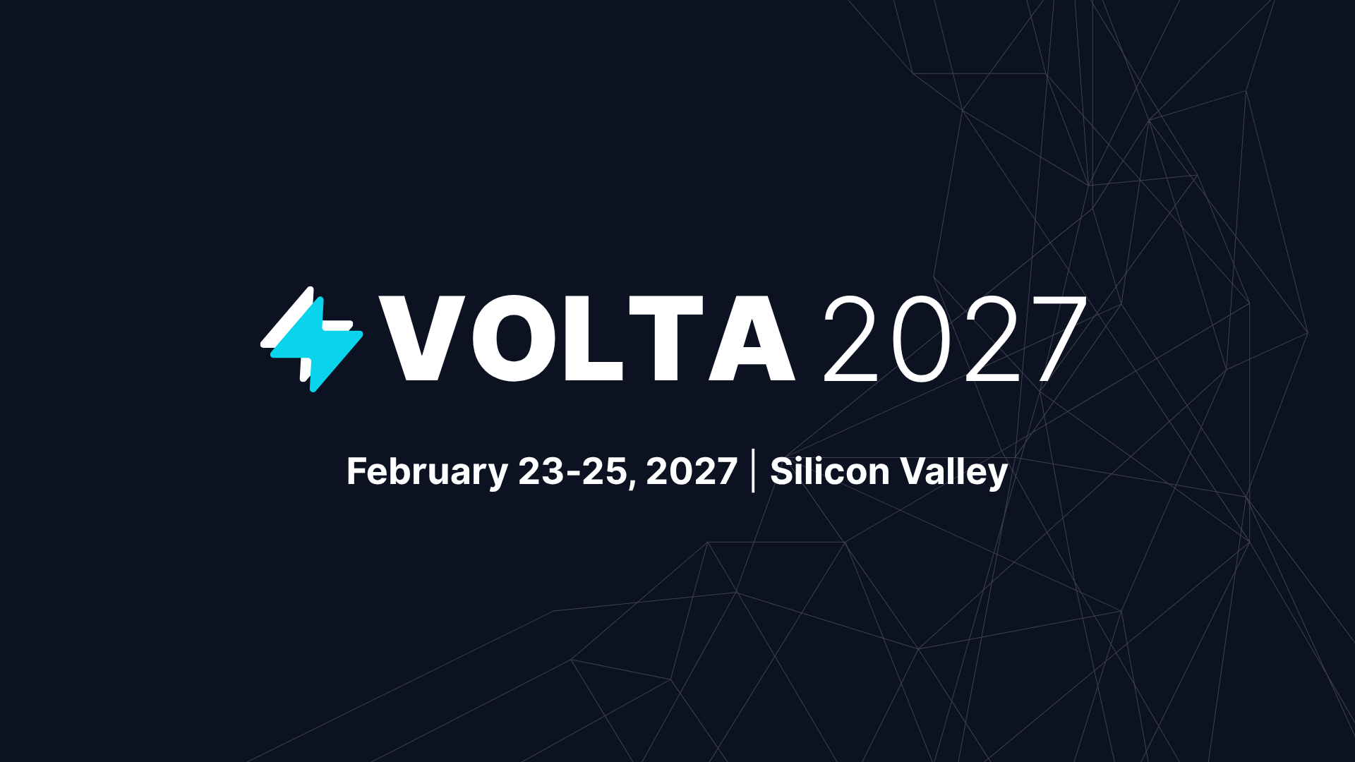 VOLTA 2027